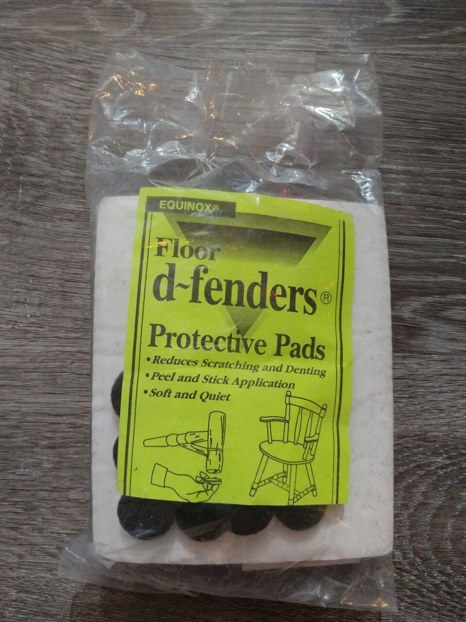 Equinox Floor D-Fenders Furniture Protective Pads Large Assorted Variety Pack