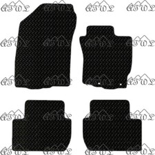 FITS CITROEN C CROSSER 2007 TO 2012 TAILORED BLACK RUBBER CAR FLOOR MATS SET