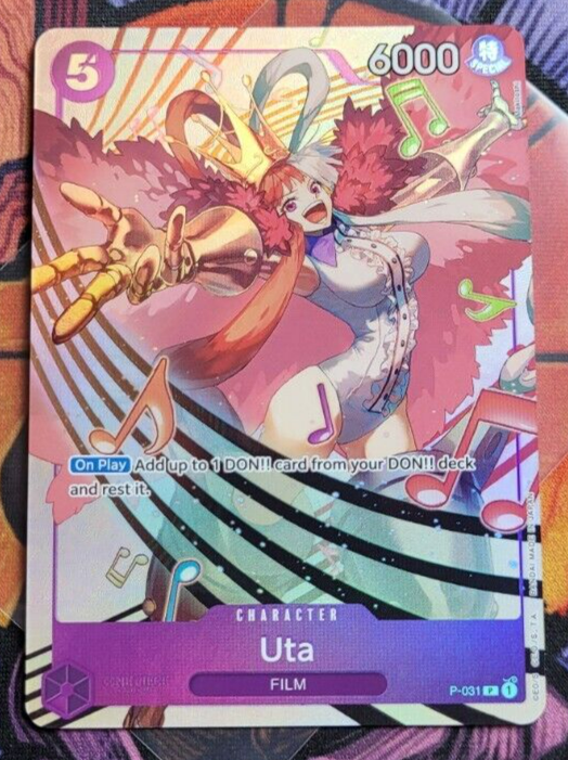 Uta P-031 Premium Bandai Card Collection -Uta- Promo One Piece