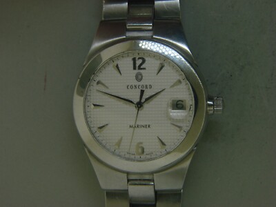 Concord Mariner Mens Quartz Wrist Watch