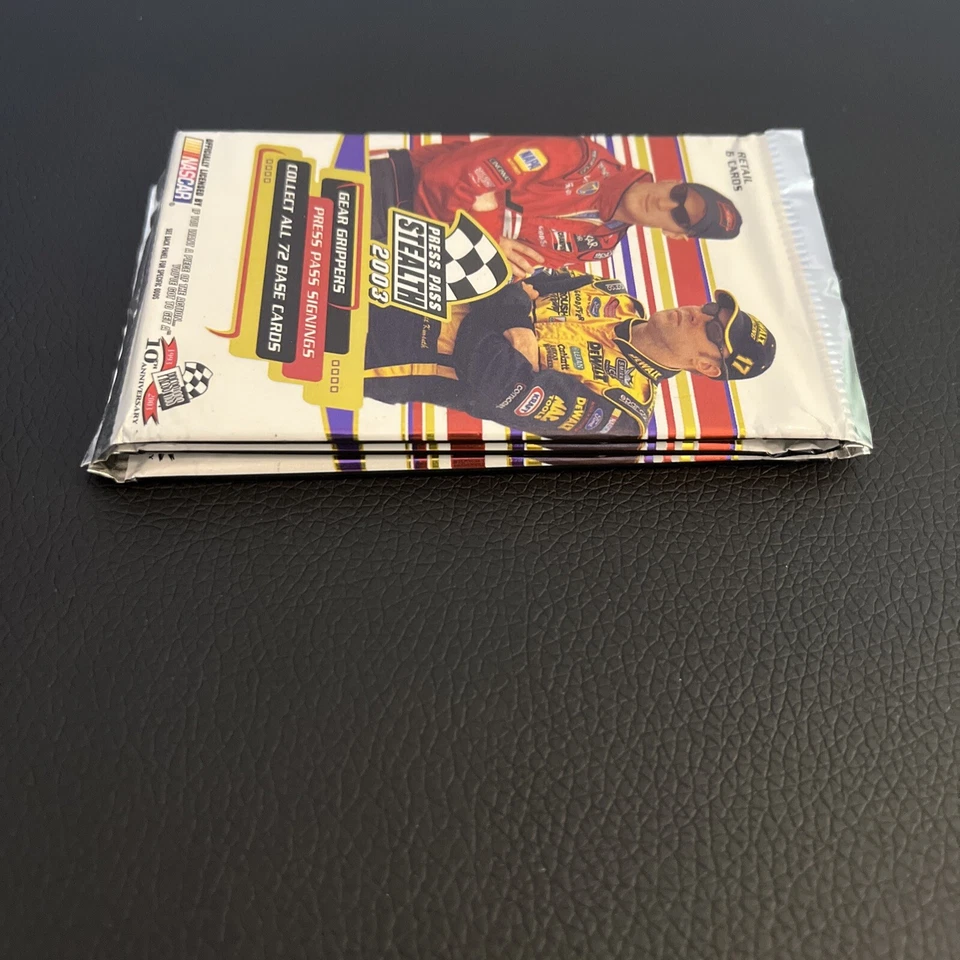 Three (3) Unopened Press Pass Stealth 2003 Nascar Trading Cards Packs - Image 4 of 4