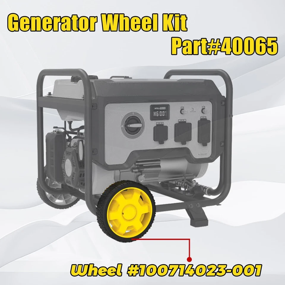 Generator Wheel Kit Compatible with Champion 2800-4750w with Folding Handle a... - Image 3 of 4