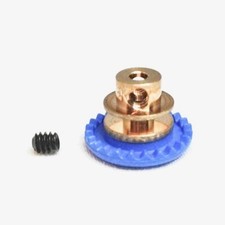 NSR 6324BR 3/32 24t Inline Gear Soft Plastic Aluminum Hub slot car spare part