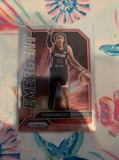 2021 WNBA Prizm Chennedy Carter Emergent Base Atlanta Dream