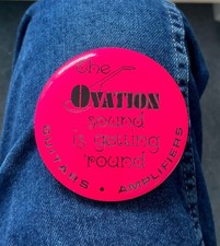1960's? The Ovation Sound Is Getting 'Round Guitars & Amplifiers3 1/2" Celluloid