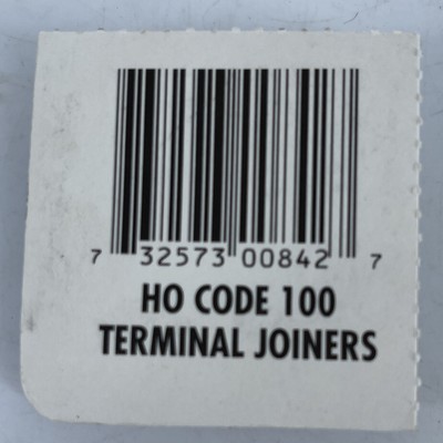 Atlas HO Code 100 Nickel-Silver Terminal Joiners 842