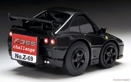 TOMYTEC Joy Hobby Car Choro Q Zero Z-69b FERRARI F355 BLACK Model Car in stock - Picture 4 of 10