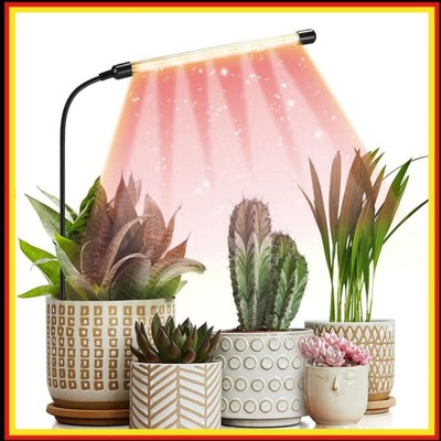 Greenhouse Phyto Lamps 9-Level Dimmable for Seedings Succulents Small Plants