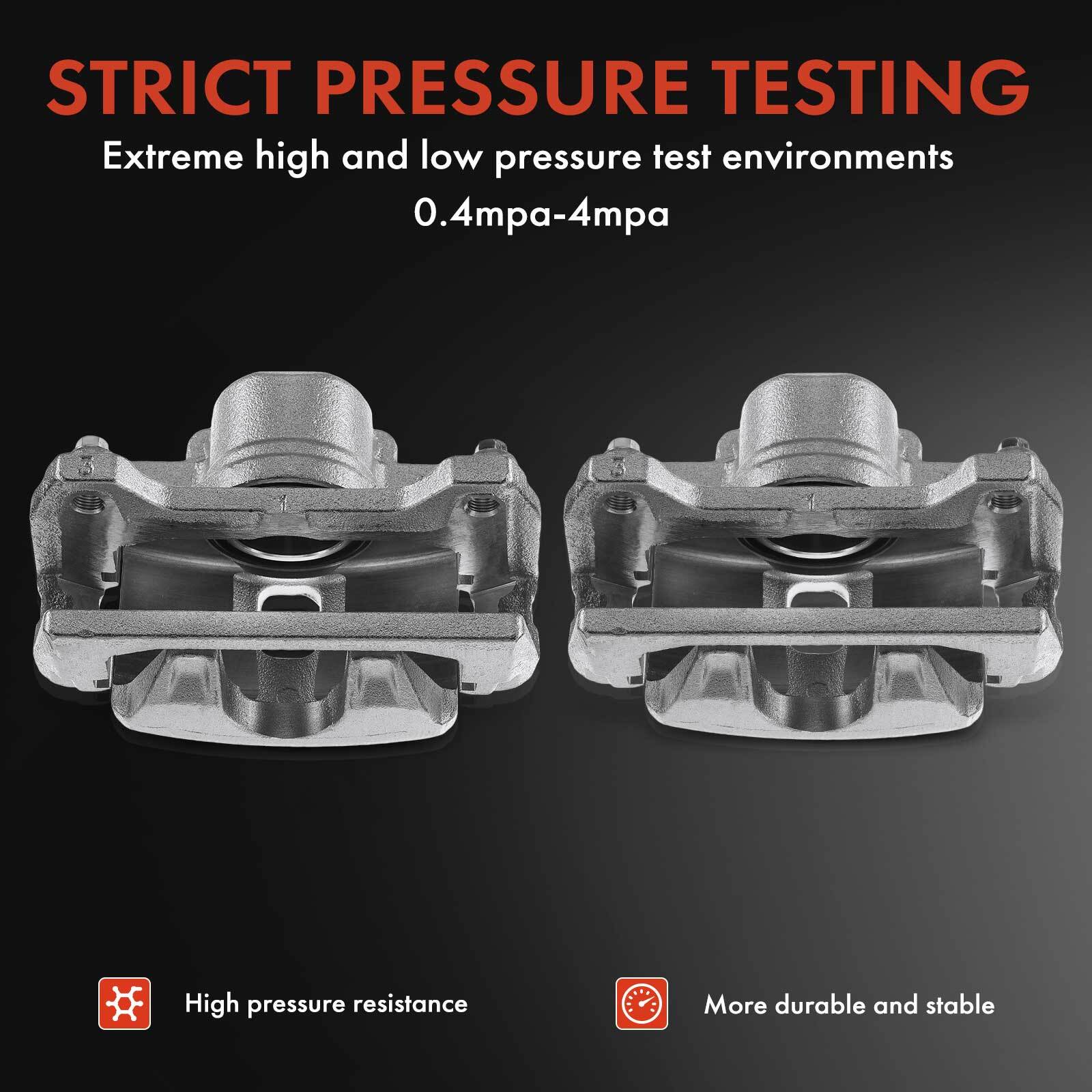 2x Disc Brake Caliper for Acura RSX Honda Civic S2000 L4 2.0L Front Left & Right