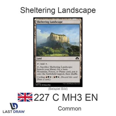 Magic: The Gathering Sheltering Landscape | 227 C MH3 EN | Common | Englisch