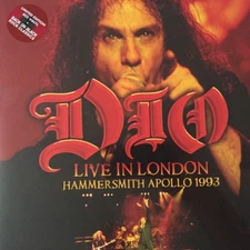 Live in London: Hammersmith Apollo 1993 by Dio(180g LTD. Red Vinyl 2LP), 2014 Ba