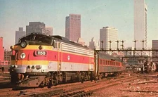 Vintage Postcard MBTA FP-10 Number 1150 Massachusetts Transpo. Authority Boston