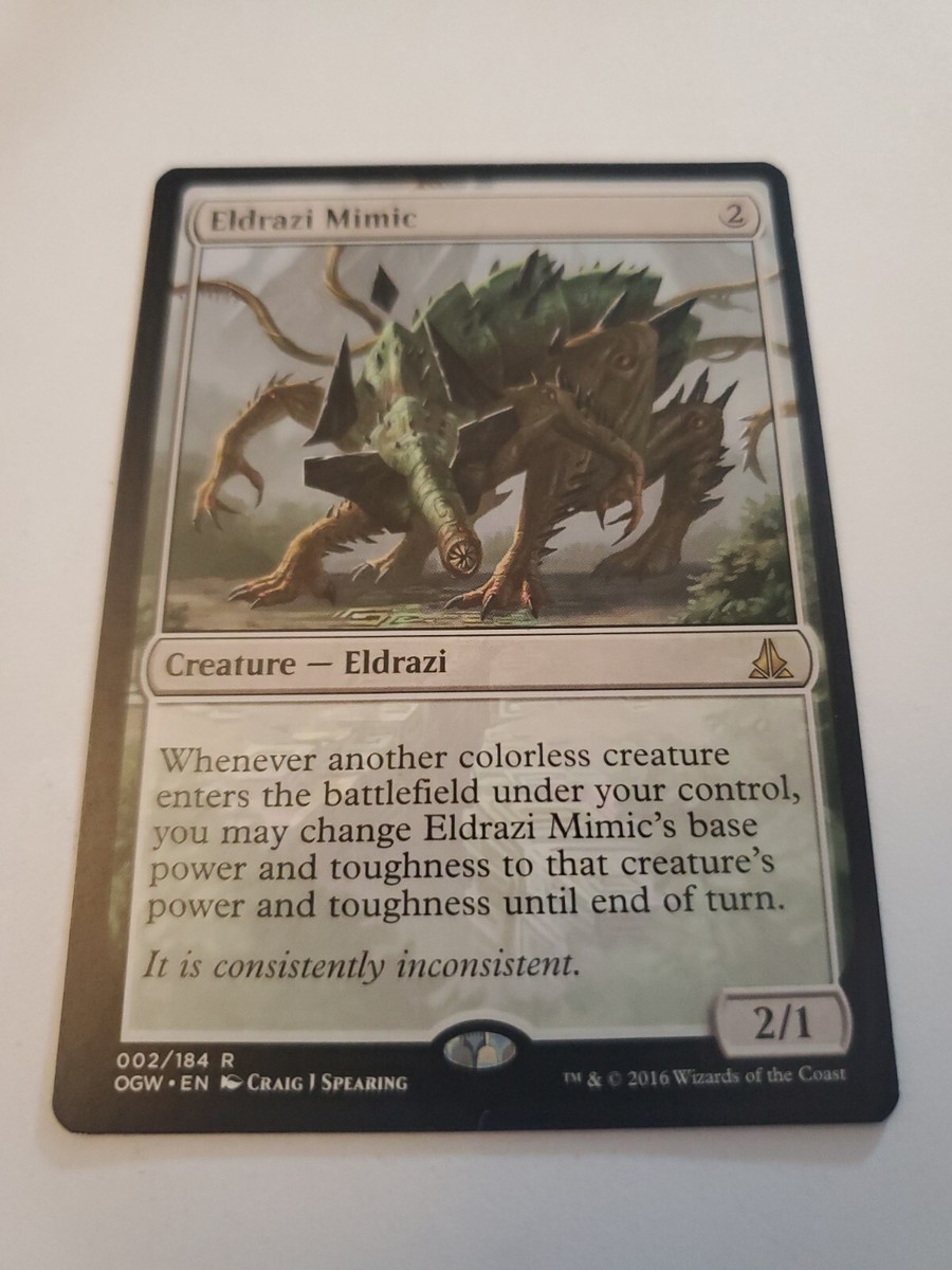 ​MTG OGW Japanese Foil Complete Set 184 MTG Eldrazi Mimic Oath of the Gatewatch 002/184 Regular Rare | eBay