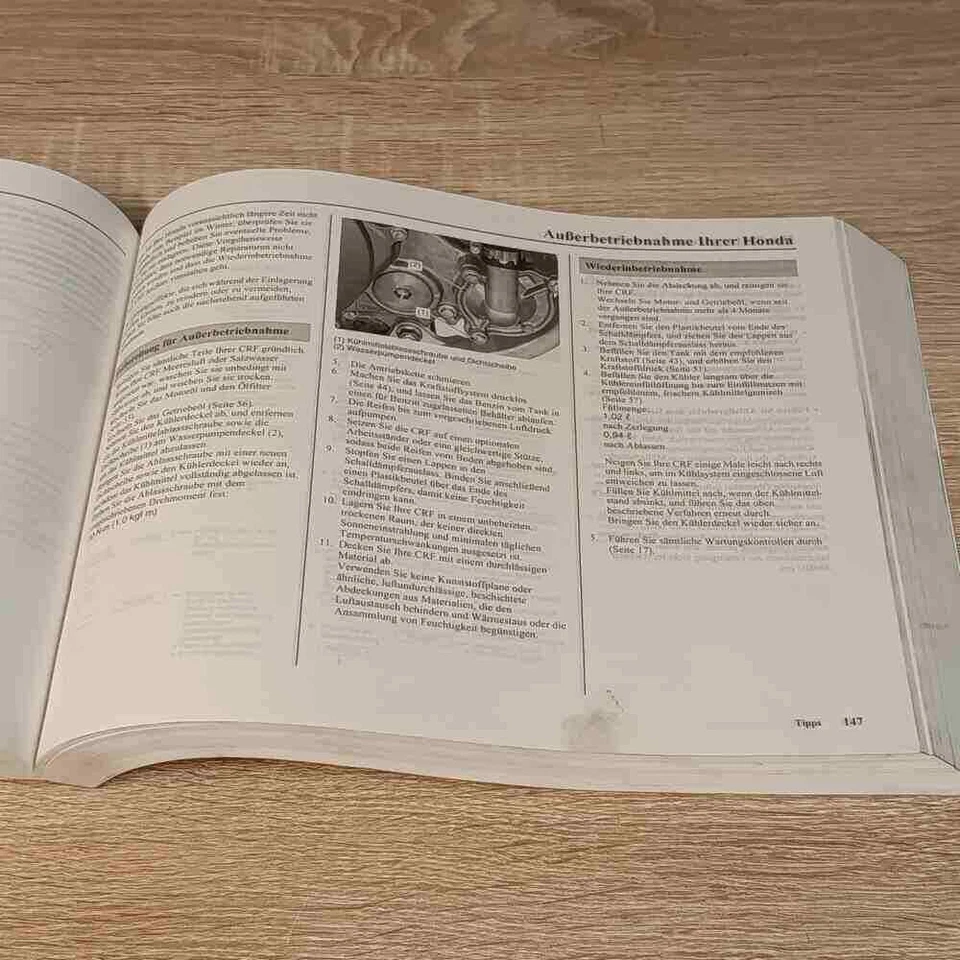 HONDA CRF 450 R 2015 3RMEN680 00X3R-MEN-6800 Motorrad-Handbuch gebraucht manual - Bild 3 von 4