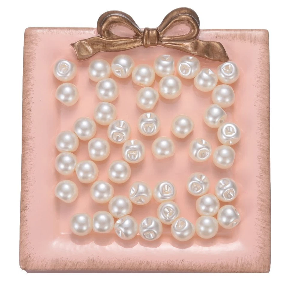 Crafts DIY Round Pearl Buttons Scrapbooking Sewing Clothing Dress Accessories - Image 2 of 4