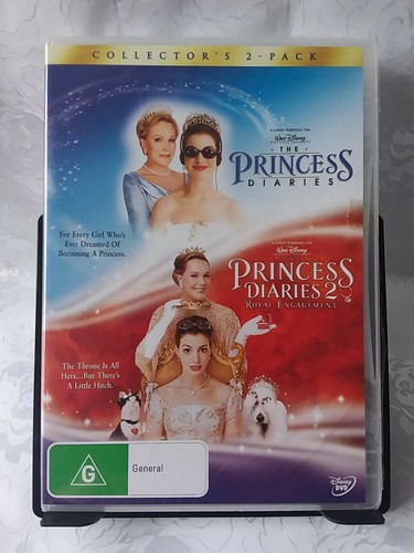 The Princess Diaries 1 and 2 DVD 2006 Region 4 Brand New And Sealed