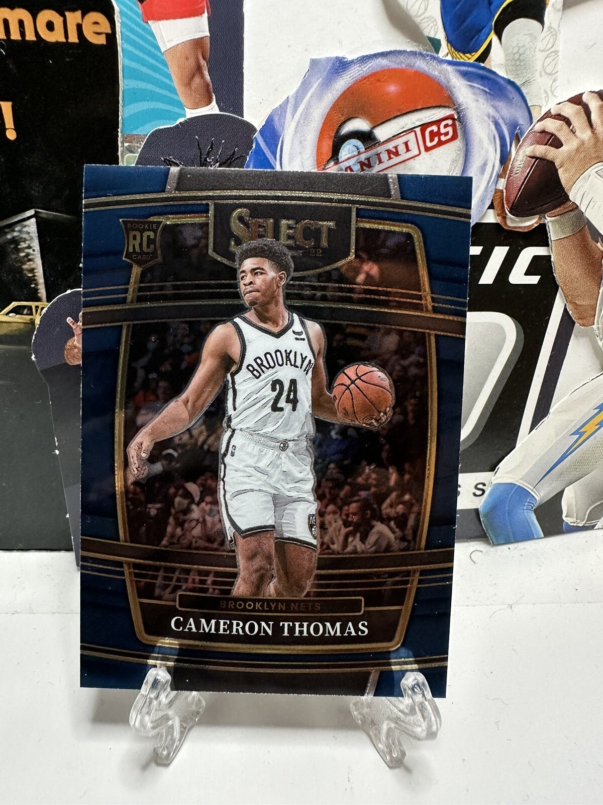 2021 2022 Cameron Thomas Rookie RC Panini Select Concourse Blue Retail Base 21