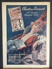 1921 Planters Pennant a Dainty Summer Food Vintage Advertisement 