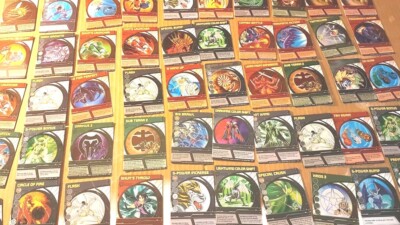 Bakugan Battle Brawlers Ability Cards Lot 57 Mixed Action Cards Assorted