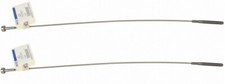 NEW OEM 10-15 Ford F650 F750 Filter Tank Exhaust Mounting Straps Cables PAIR 26"