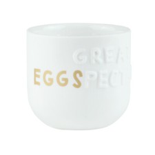 Eierbecher  "Great EGGspectations" - R&auml;der Design