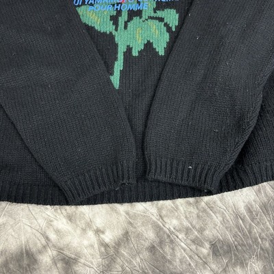 Supreme Yohji Yamamoto Sweater FW20 Black Size XL Shoulder width 