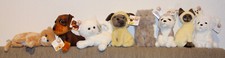 PETS2CUDDLE (TREUE FREUNDE FÜR ALLE) KOMPLETT PLÜSCHTIER/STOFFTIER 8TEILE NEU