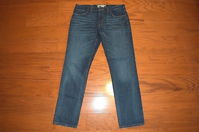 ROOTS - SLIM Fit TAPERED Leg Blue Jeans - Men Size 36 x 33 - Premium Denim