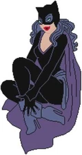 CROSS STITCH+ CRAFT PATTERN Catwoman Catgirl Batman Newmar Berry Kitten Siren