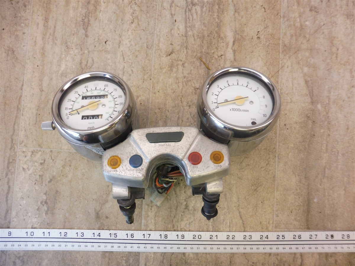 1988 Yamaha XV750 Virago Y656-2) speedo tach gauge cluster