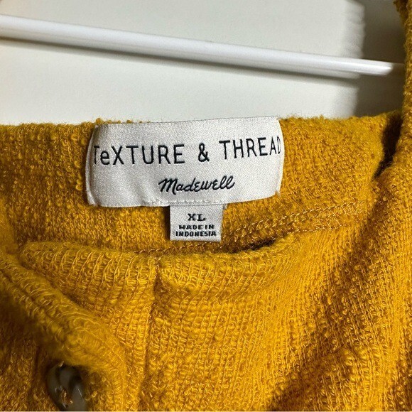 Madewell texture & thread button down cap sleeve … - image 7