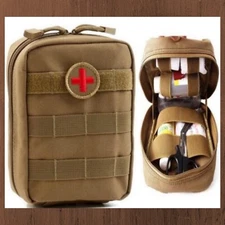 Tactical MOLLE Medical Pouch For Harness, Dog Vest Medical Utility Pouch