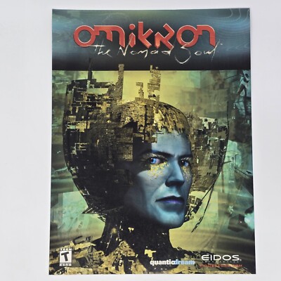 Omikron The Nomad Soul Sega Dreamcast PC Print Ad/Poster Official Promo Art