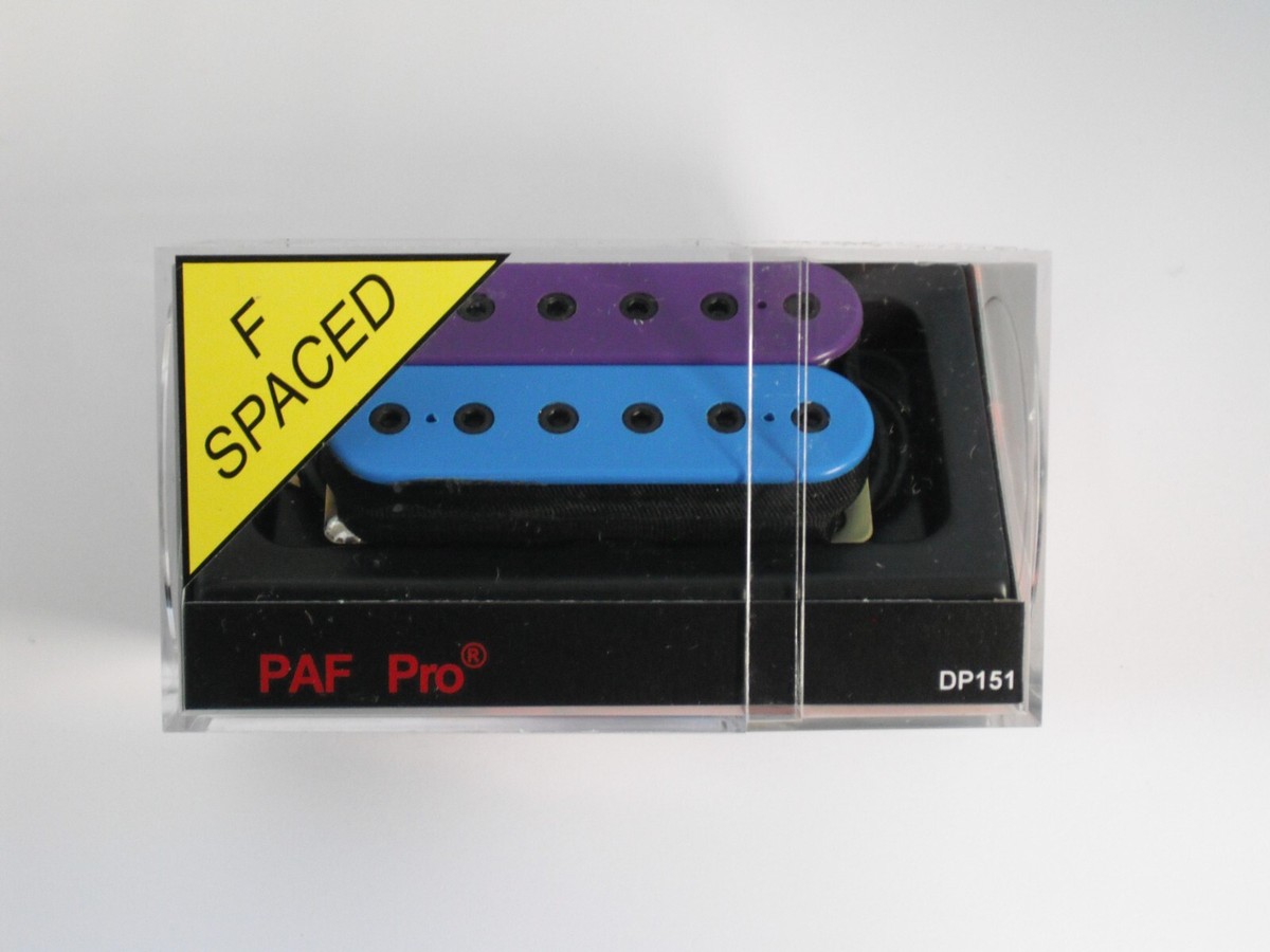 ギター dimarzio PAF PRO F space DiMarzio F-spaced PAF Pro Humbucker Blue/Purple DP 151 | eBay