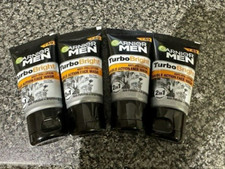 4x Garnier Men Face Wash Power Turbo Bright Fight Face Wash 25g