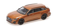 Minichamps 410018018 AUDI RS 6 AVANT 2019 BROWN METALLIC 1:43 Spur 0