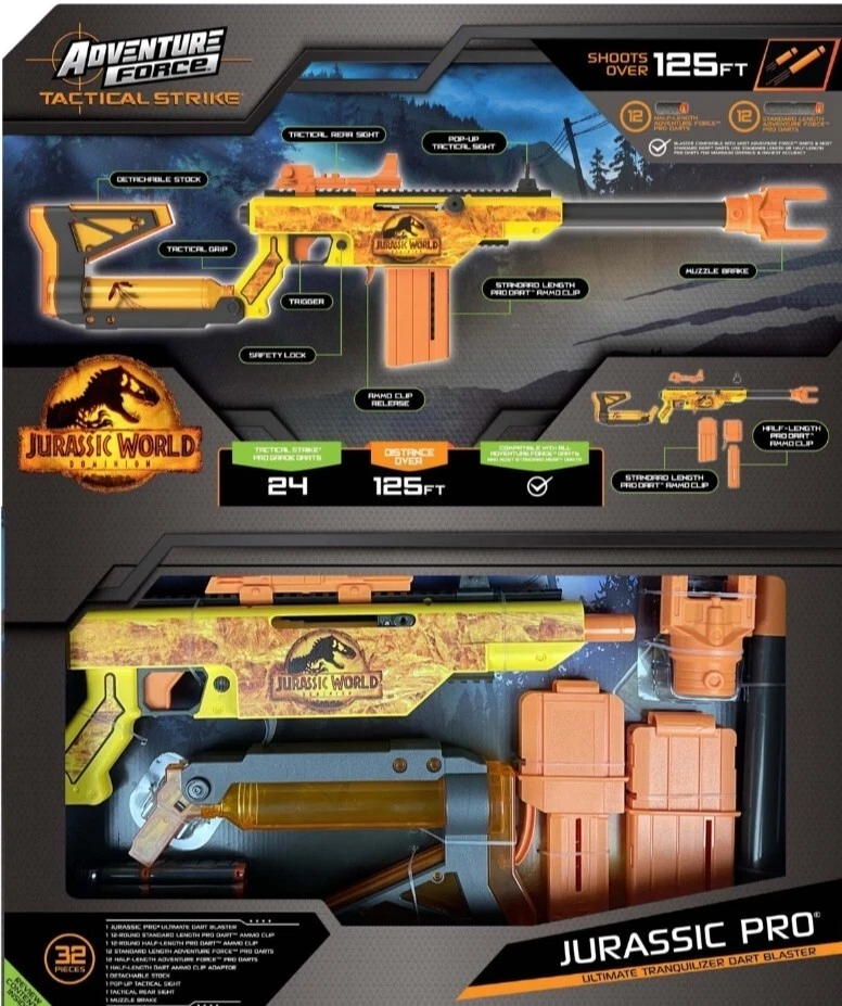 Adventure Force Tactical Strike Jurassic Pro Ultimate Tranquilizer Dart Blaster Foto 2 de 3