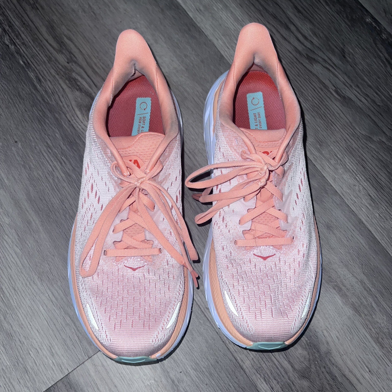 Size+7+-+Hoka+One+One+Clifton+8+Cantaloupe for sale online | eBay