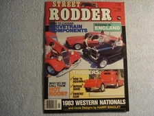 Street Rodder 1984 January Classic Hot Rod Modified Custom Cars and Trucks