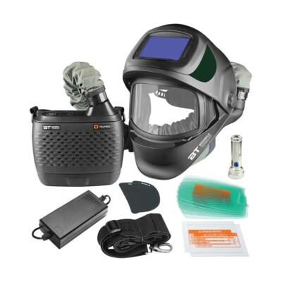 Bt TECMEN Freflow 950 IEXP TM1000 Flip Welding Helmet PAPR Air Respirator 703090
