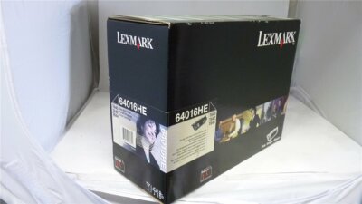 Original Lexmark Toner 64016HE black für T 640 642 in OVP