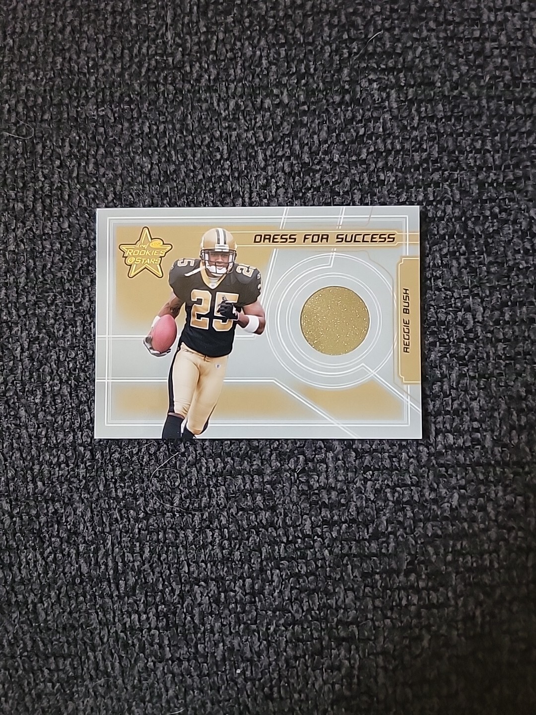 Reggie Bush Leaf Rookies & Stars Dress for Success #DS6 Jersey