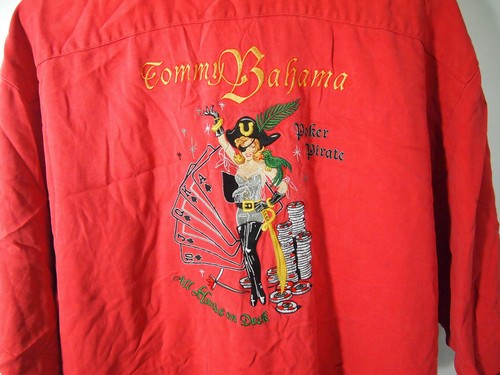 Tommy Bahama Mens Shirt XL Hawaiian 