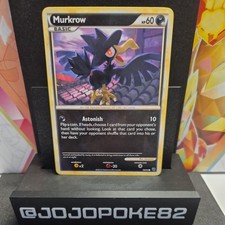 Pokémon TCG Murkrow 58/90 HGSS Undaunted Regular Common