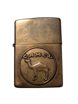 VINTAGE BRASS CAMEL ZIPPO LIGHTER 1932-1992 | eBay
