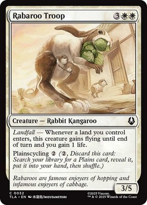 MTG Magic the Gathering Rabaroo Troop (32/447) Avatar The Last Airbender LP