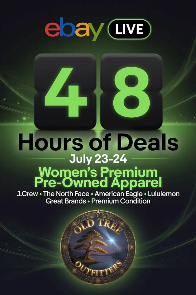 48 HOURS of DEALS - $3 Starts on Womens Premium Pre Owned Apparel