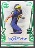 Ronnie Bell 2023 Leaf Trinity Emerald Spectrum RC Auto Wolverines /15
