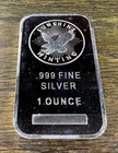 Sunshine .999 Silver 1 Oz Bullion Art Bar with SMI Security Reverse NO RESERVE!!