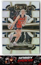 2024 Panini Select WNBA #57 Julie Vanloo Prizms Silver